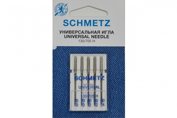Иглы Schmetz универсальные (70x2, 80x2, 90x1), 5 шт в Ленске