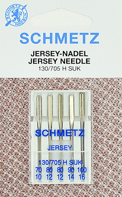 Иглы Schmetz джерси 130/705 H SUK (70x1, 80x2, 90x1, 100x1) 5 шт в Ленске
