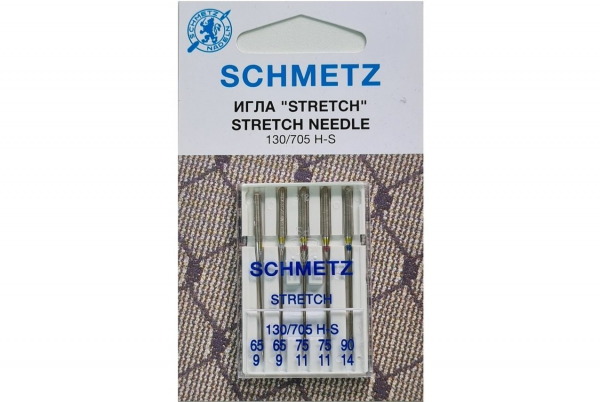 Иглы Schmetz стрейч combi (65x2, 75x2, 90x1), 5 шт в Ленске
